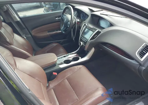 2015 Acura Tlx V6 Advance z USA, uszkodzony, nr VIN 19UUB2F79FA017489